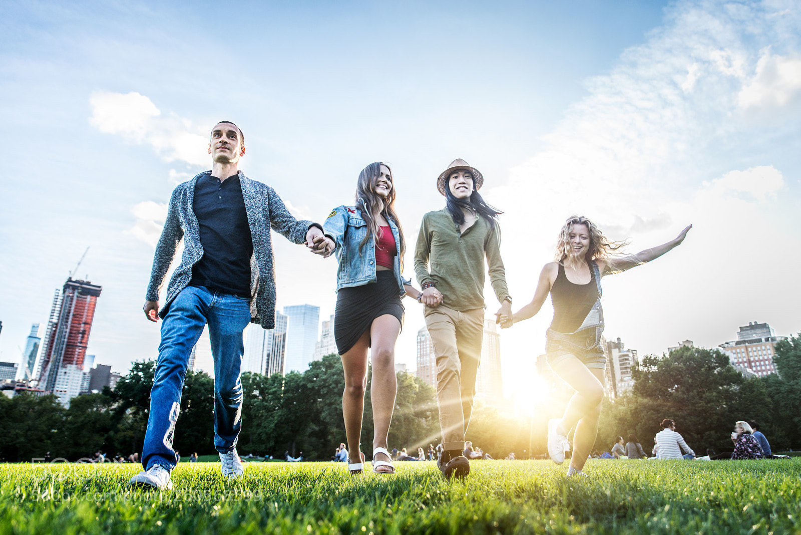 Nikon D610 sample photo. Group of friends in photography
