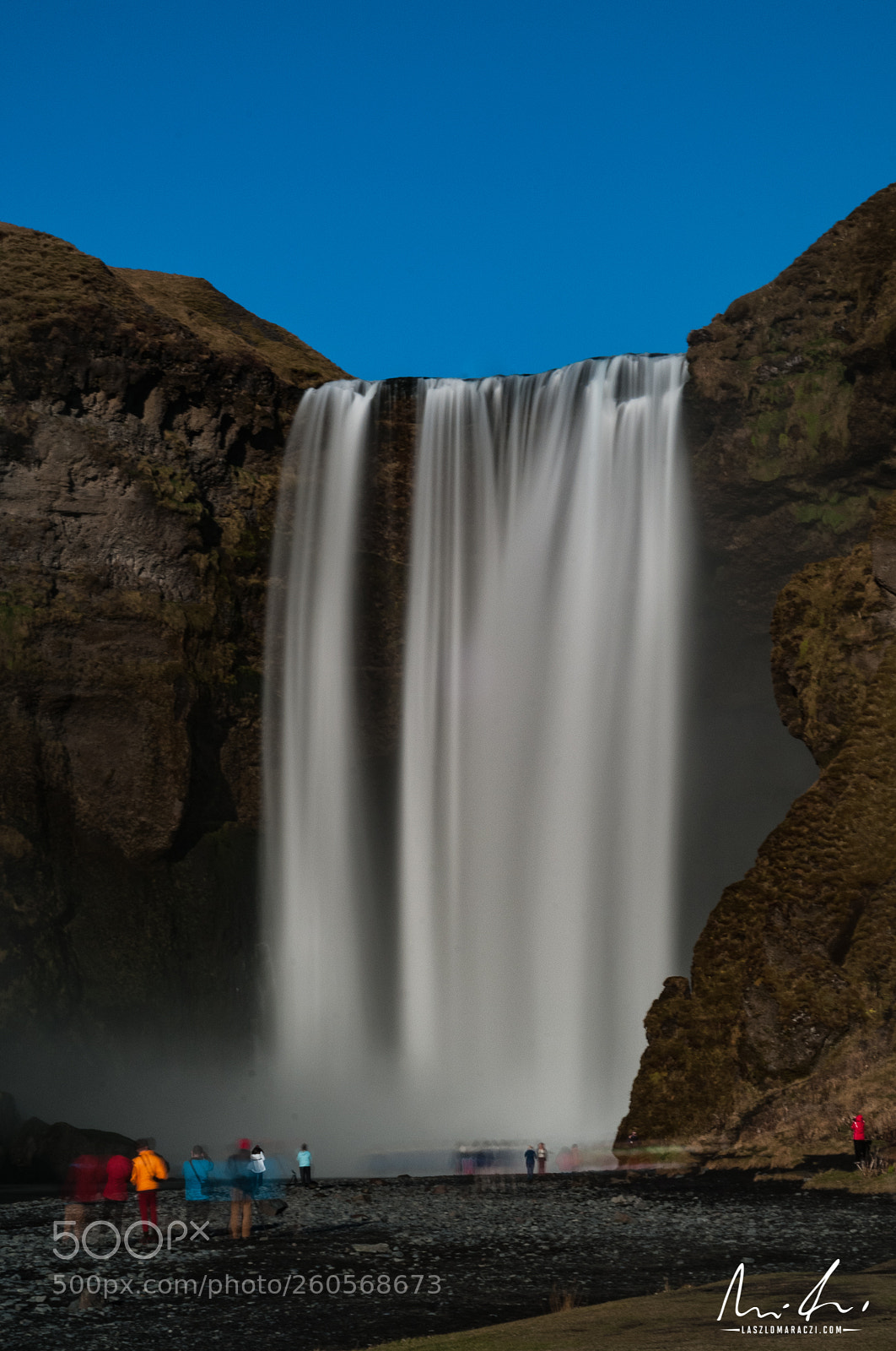Nikon D300 sample photo. Skogafoss waterfall photography