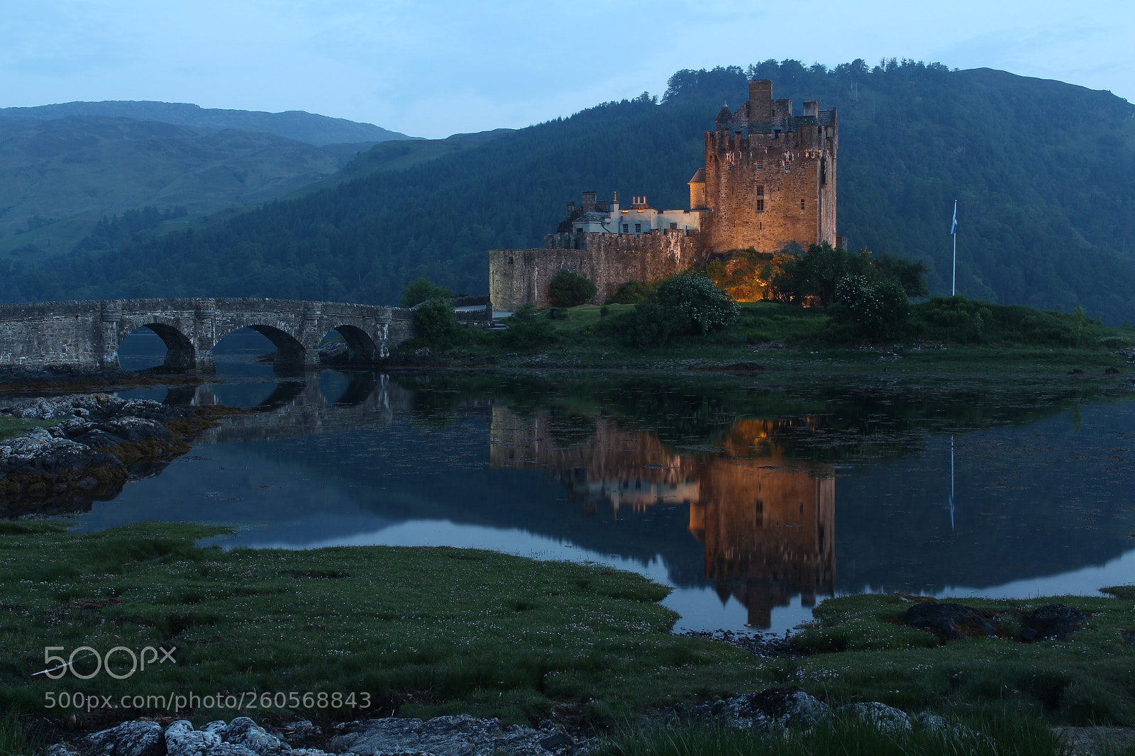 Canon EOS 700D (EOS Rebel T5i / EOS Kiss X7i) sample photo. Eileen donan castle photography
