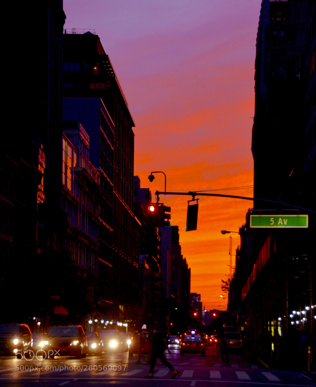 Nikon D3200 sample photo. Summer sunset 5th ave photography