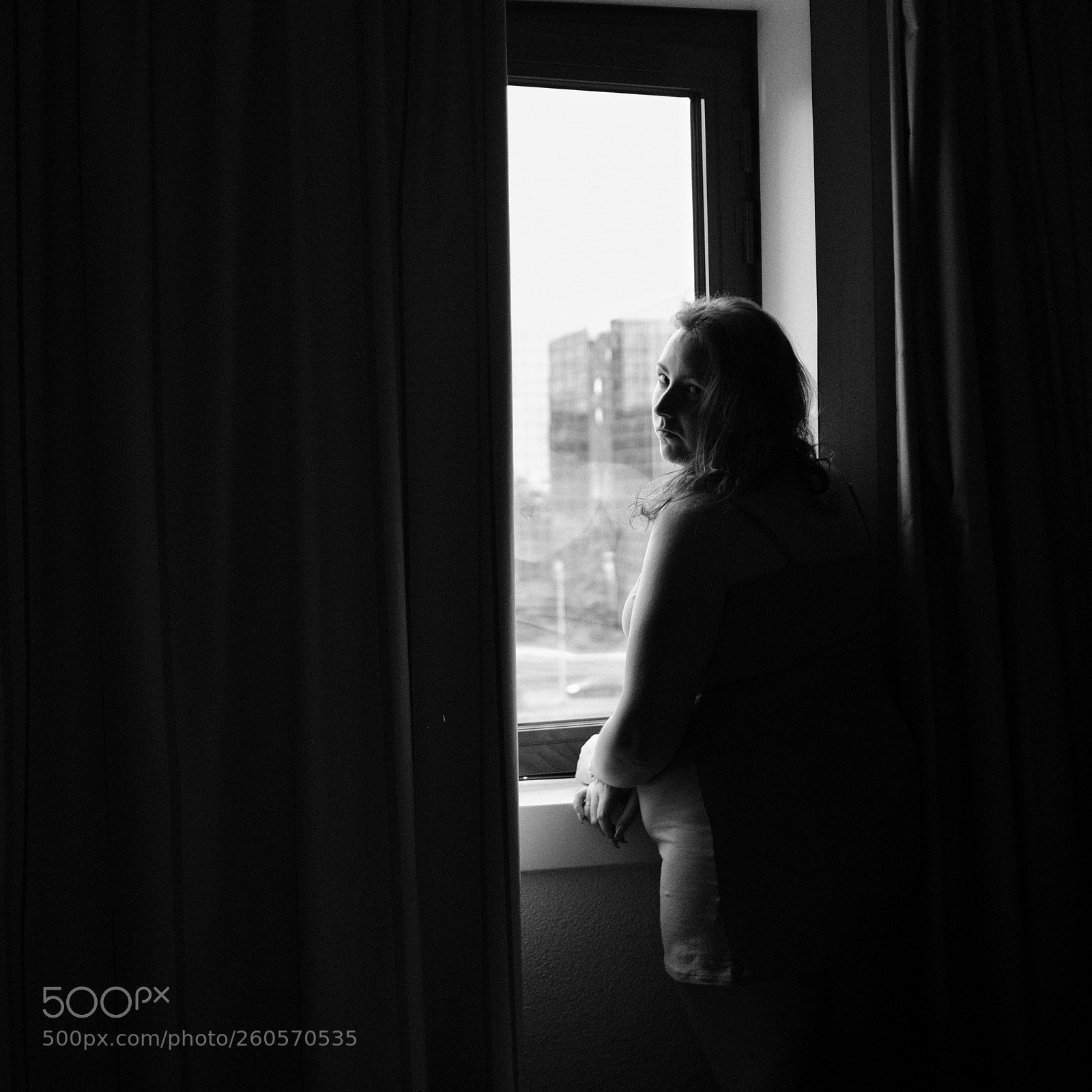Fujifilm X100F sample photo. Hotel window photography