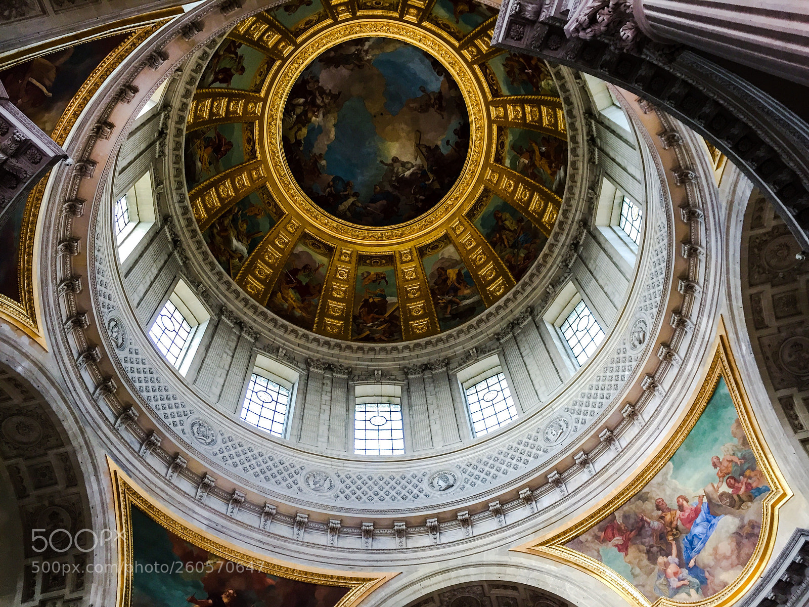 Apple iPhone 6 sample photo. Dome in paris photography