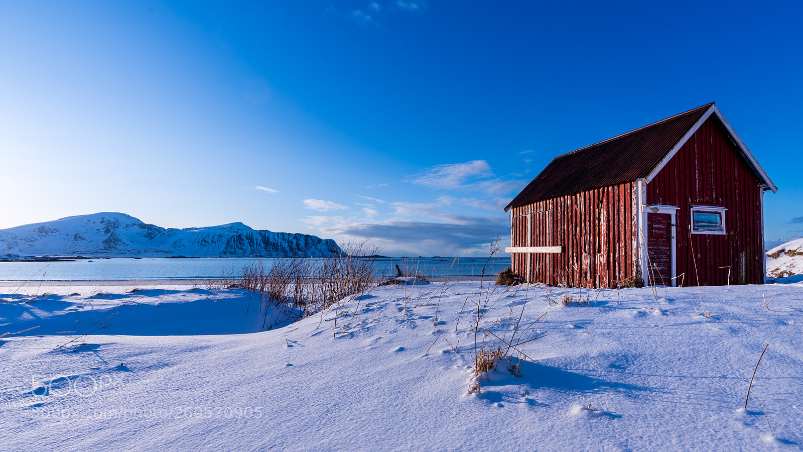 Sony a7R III sample photo. Norway beach house photography
