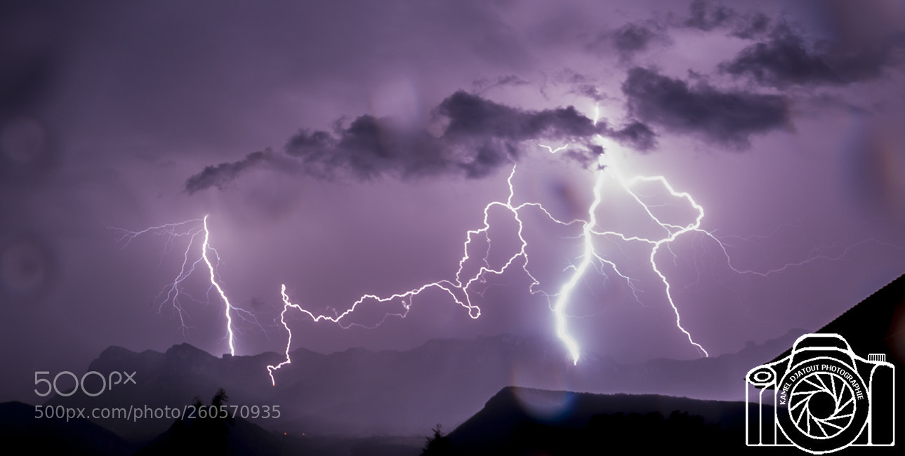 Nikon D300 sample photo. Orage du 02 juin photography