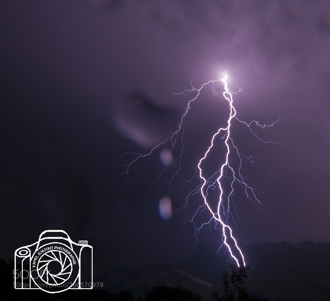 Nikon D300 sample photo. Orage du 02 juin photography