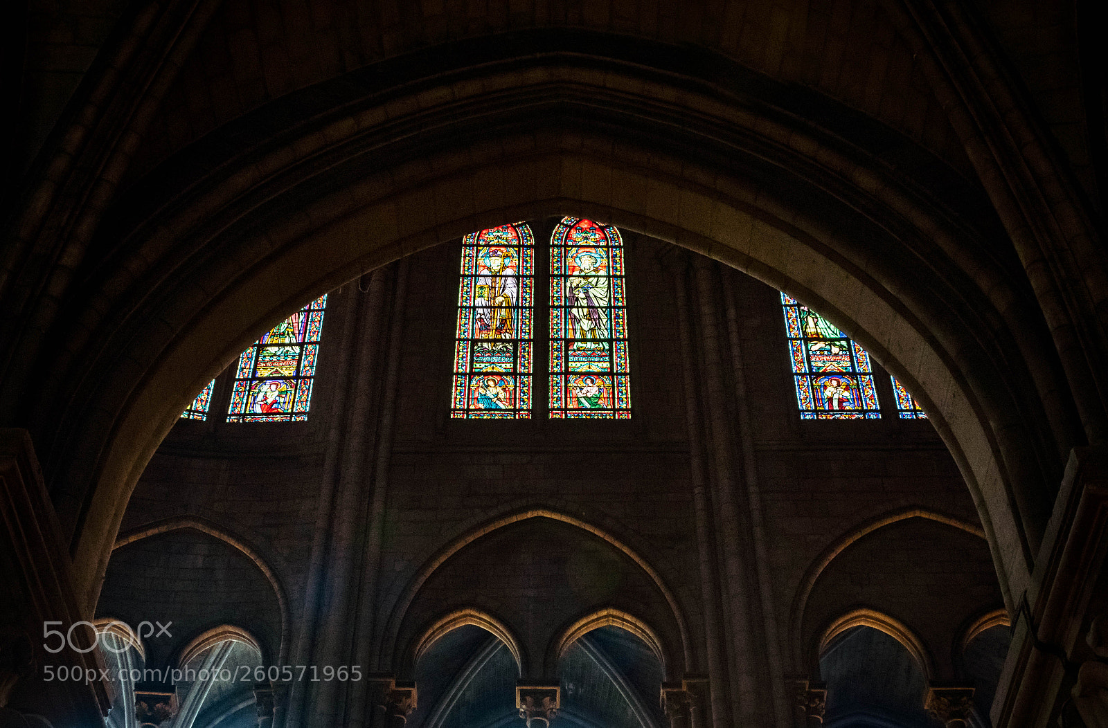 Canon EOS 7D Mark II sample photo. Notredame's windows photography