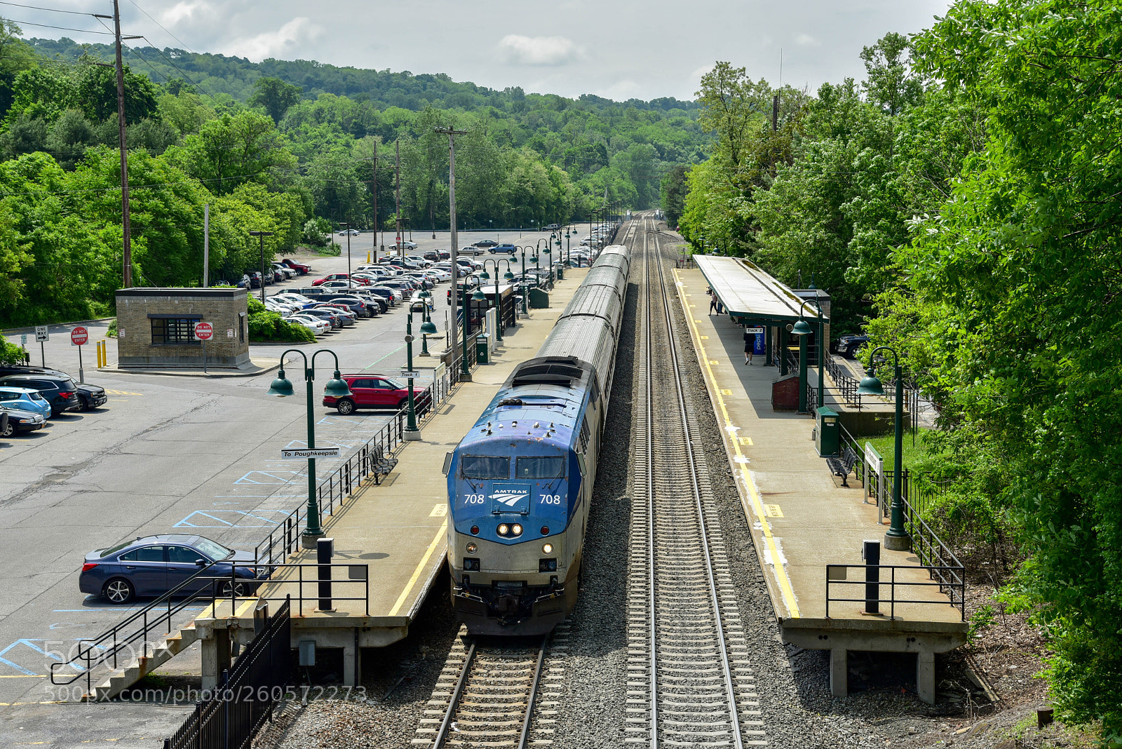 Nikon D750 sample photo. Amtrak flying through new photography