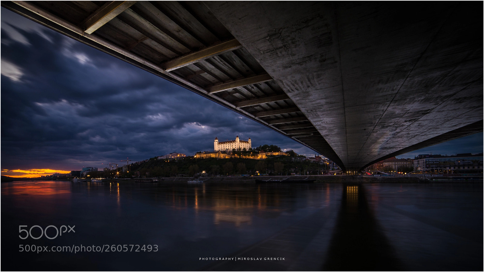 Nikon D610 sample photo. Bratislava bridge, slovakia photography