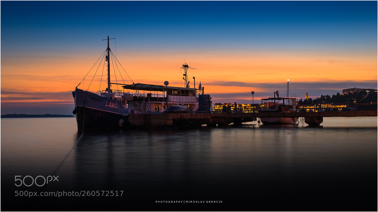 Nikon D610 sample photo. Boat in portoroz photography