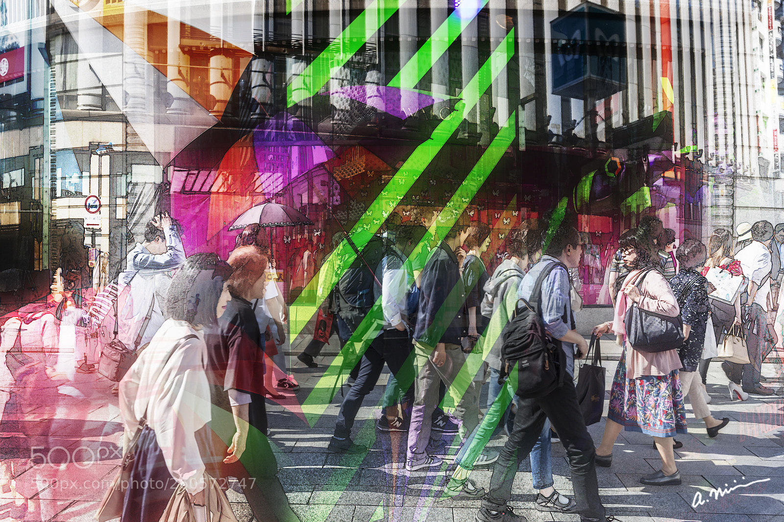 Canon EOS 5D Mark II sample photo. Urban crowd photography