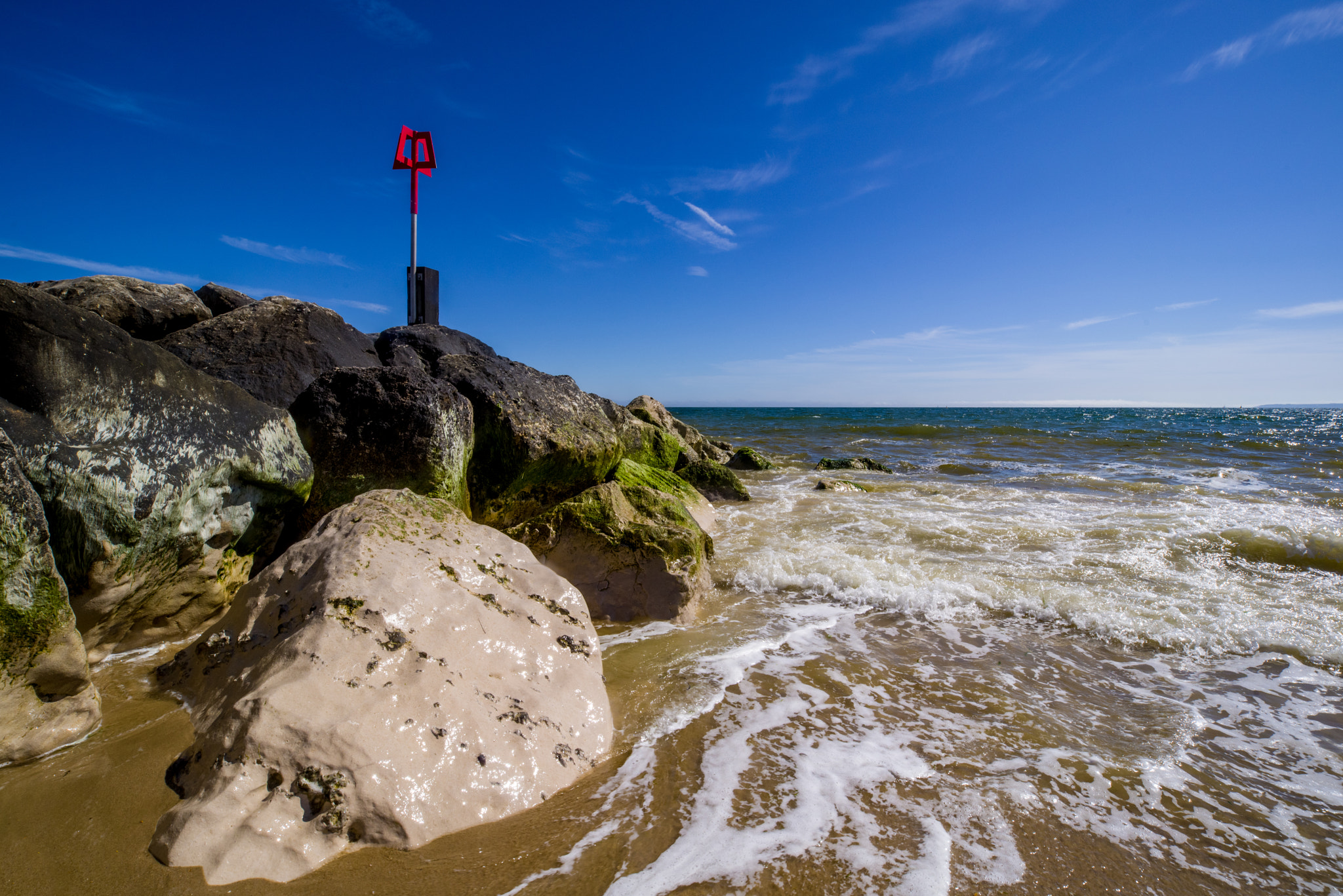 Pentax K-1 Mark II sample photo. Sea rocks right photography