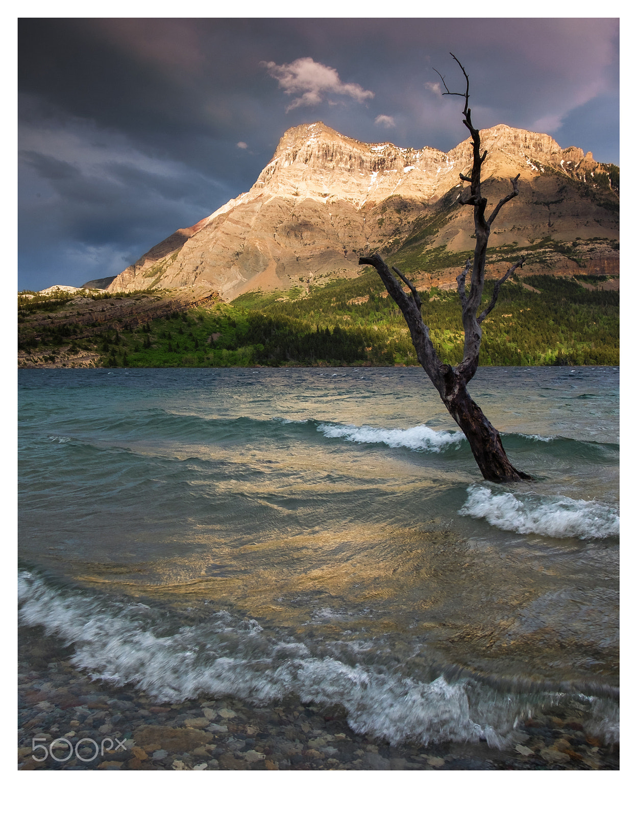 Fujifilm X-T1 sample photo. Waterton lake photography