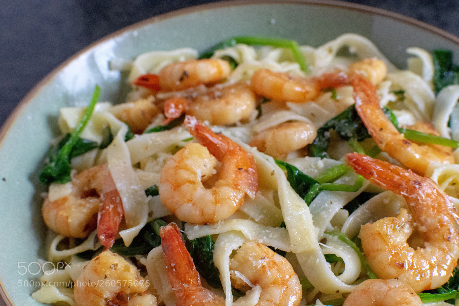 Nikon D3300 sample photo. Garlic butter shrimps photography