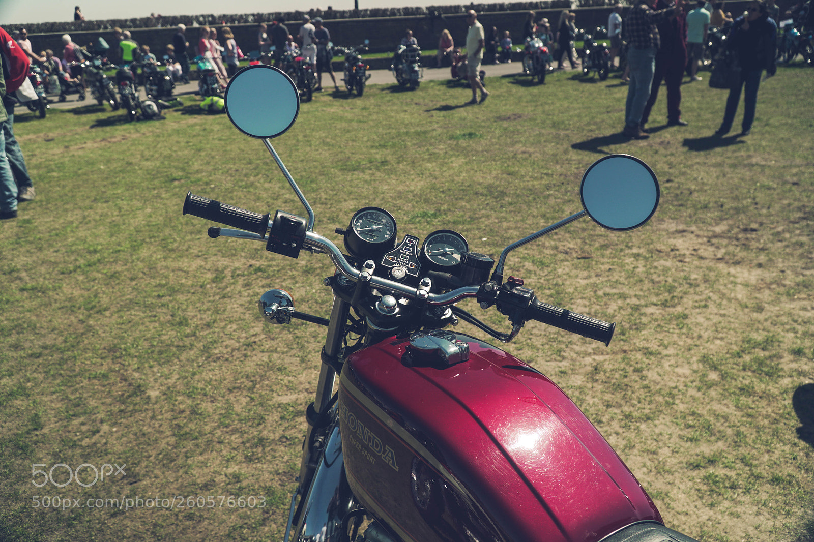 Sony a6500 sample photo. Retro motorbike photography