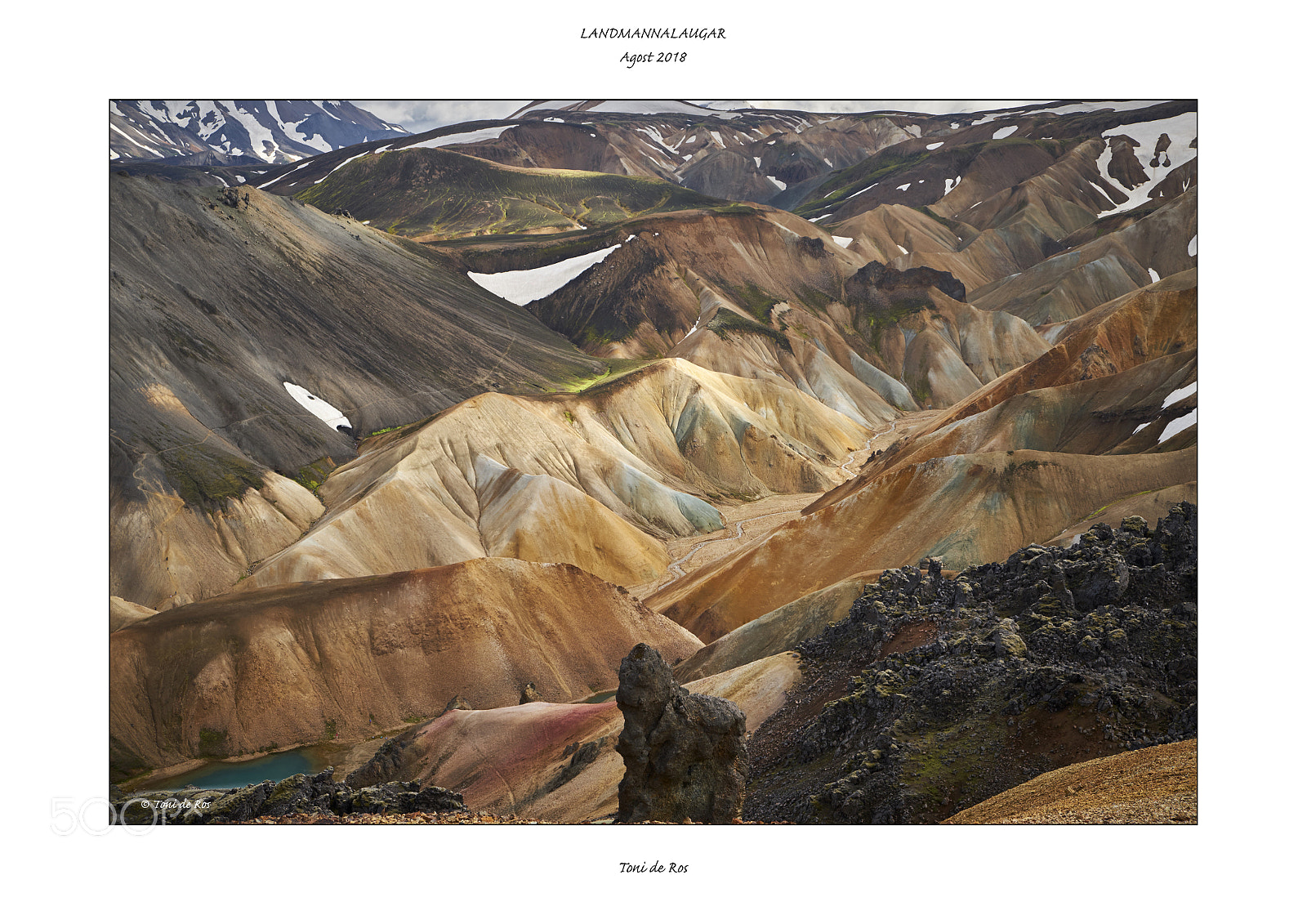 Fujifilm X-T2 sample photo. Landmannalaugar photography