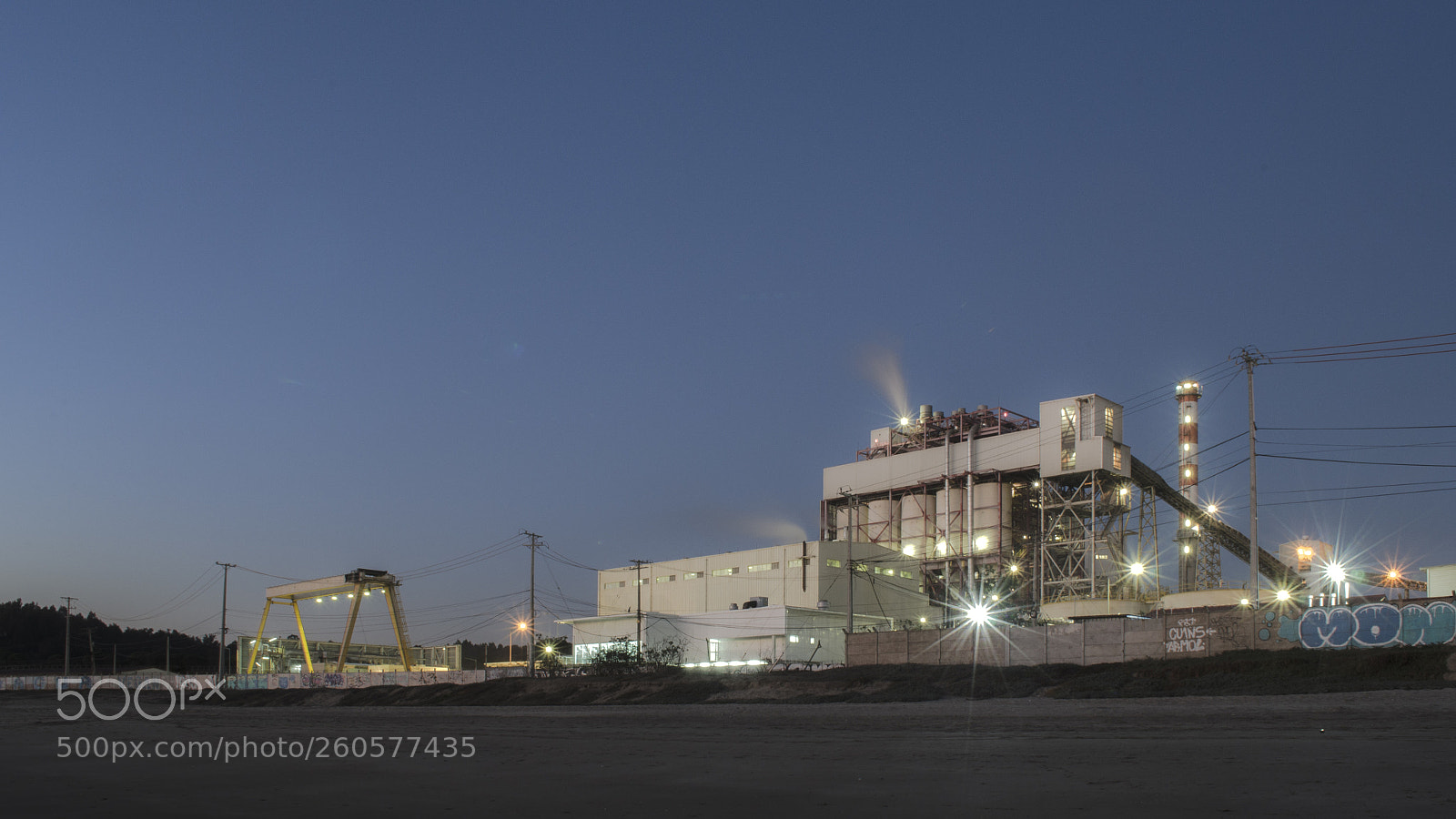 Nikon D5100 sample photo. Industry photography
