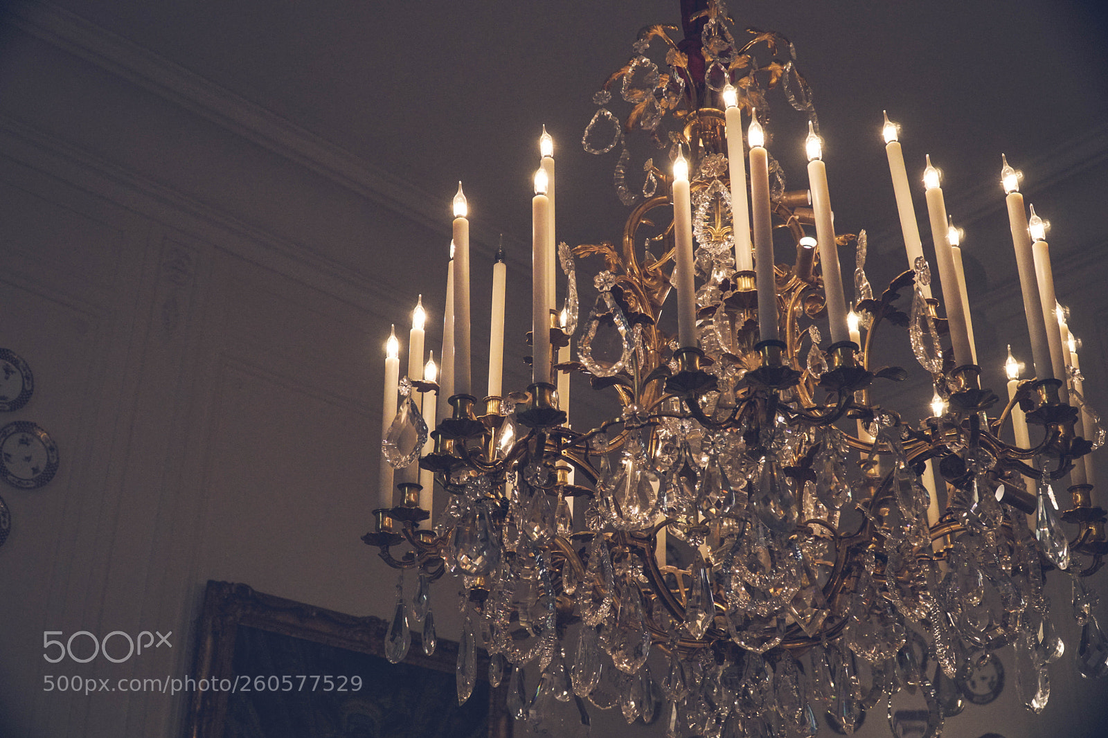 Sony a6500 sample photo. Chandelier photography