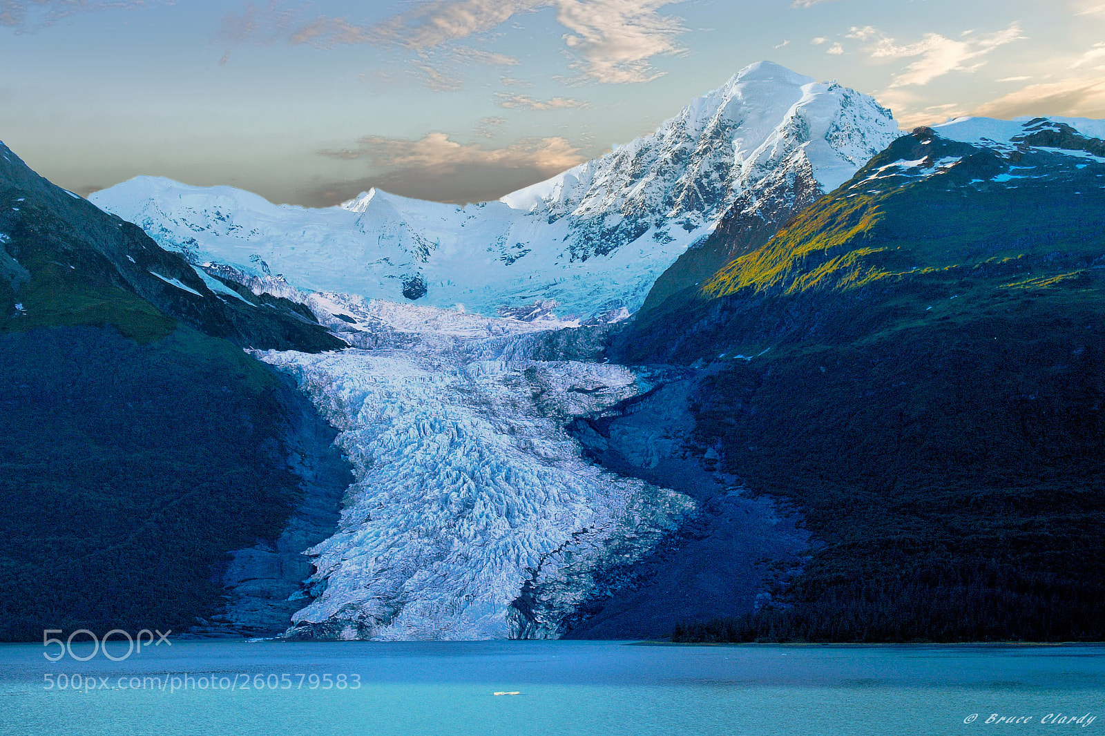 Canon EOS 1000D (EOS Digital Rebel XS / EOS Kiss F) sample photo. Tidewater glacier, college fjord photography