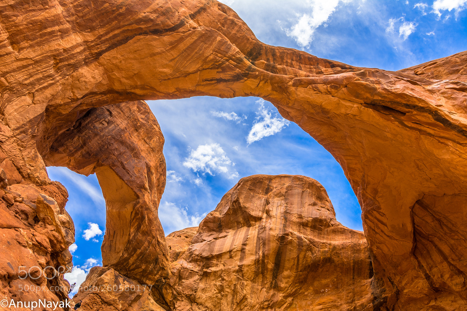 Nikon D7100 sample photo. Double arches at arches photography
