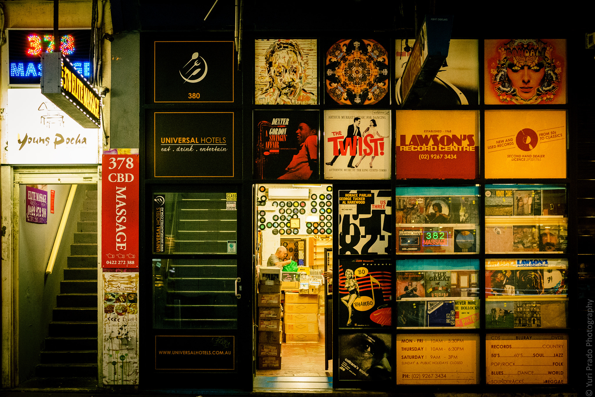 Sony Cyber-shot DSC-RX1R II sample photo. ...the record store... photography