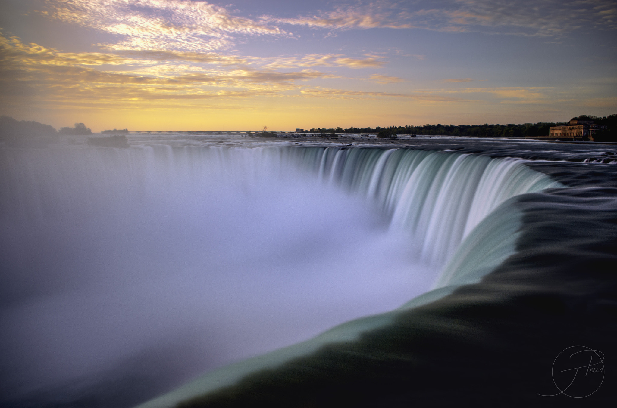 Pentax K-5 II sample photo. Horseshoe falls on a summer morning photography