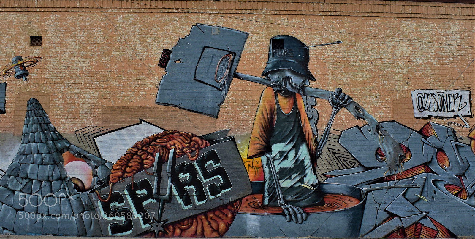 Nikon D3400 sample photo. Street art san antonio photography