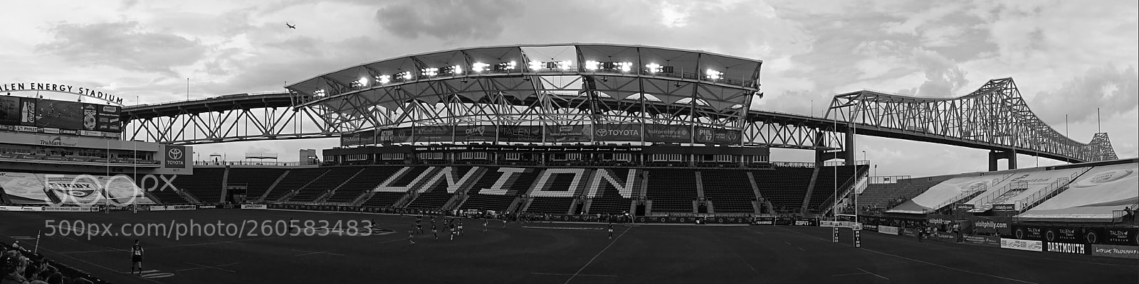 Sony Cyber-shot DSC-HX90V sample photo. Talen energy stadium and photography