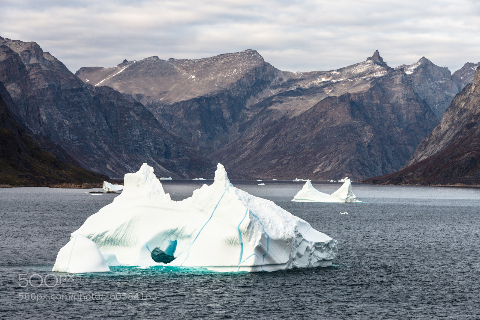 Nikon D600 sample photo. Iceberg and mountains photography