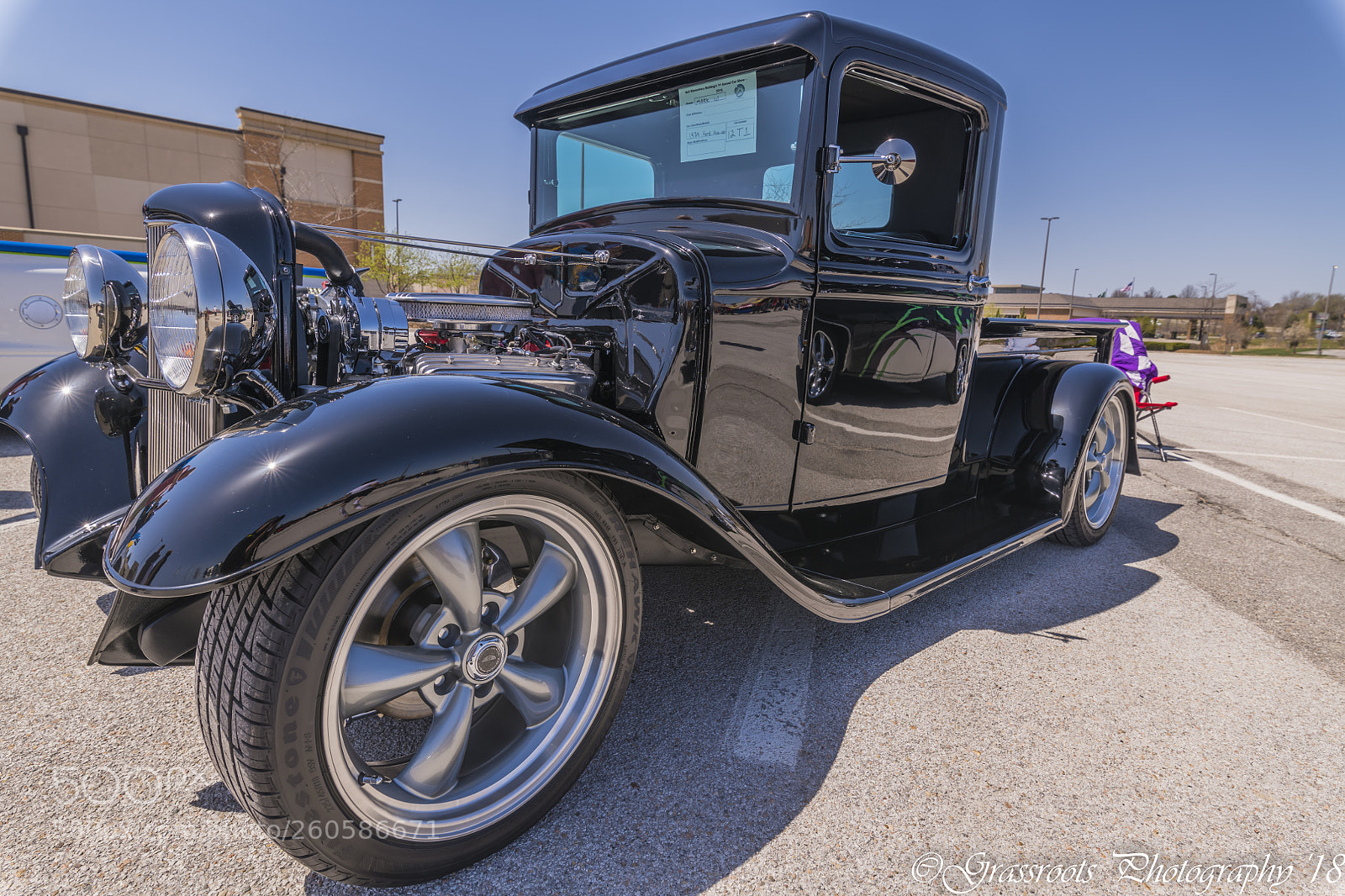 Nikon D850 sample photo. Hot rod pick up photography