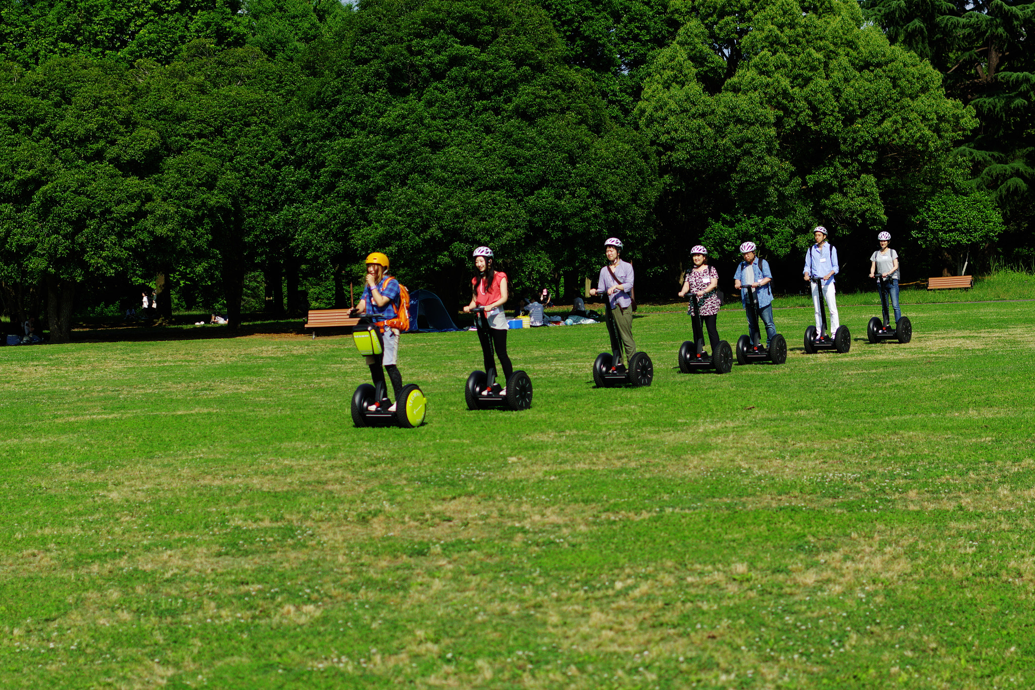 Pentax K-70 sample photo. Experience of segway photography