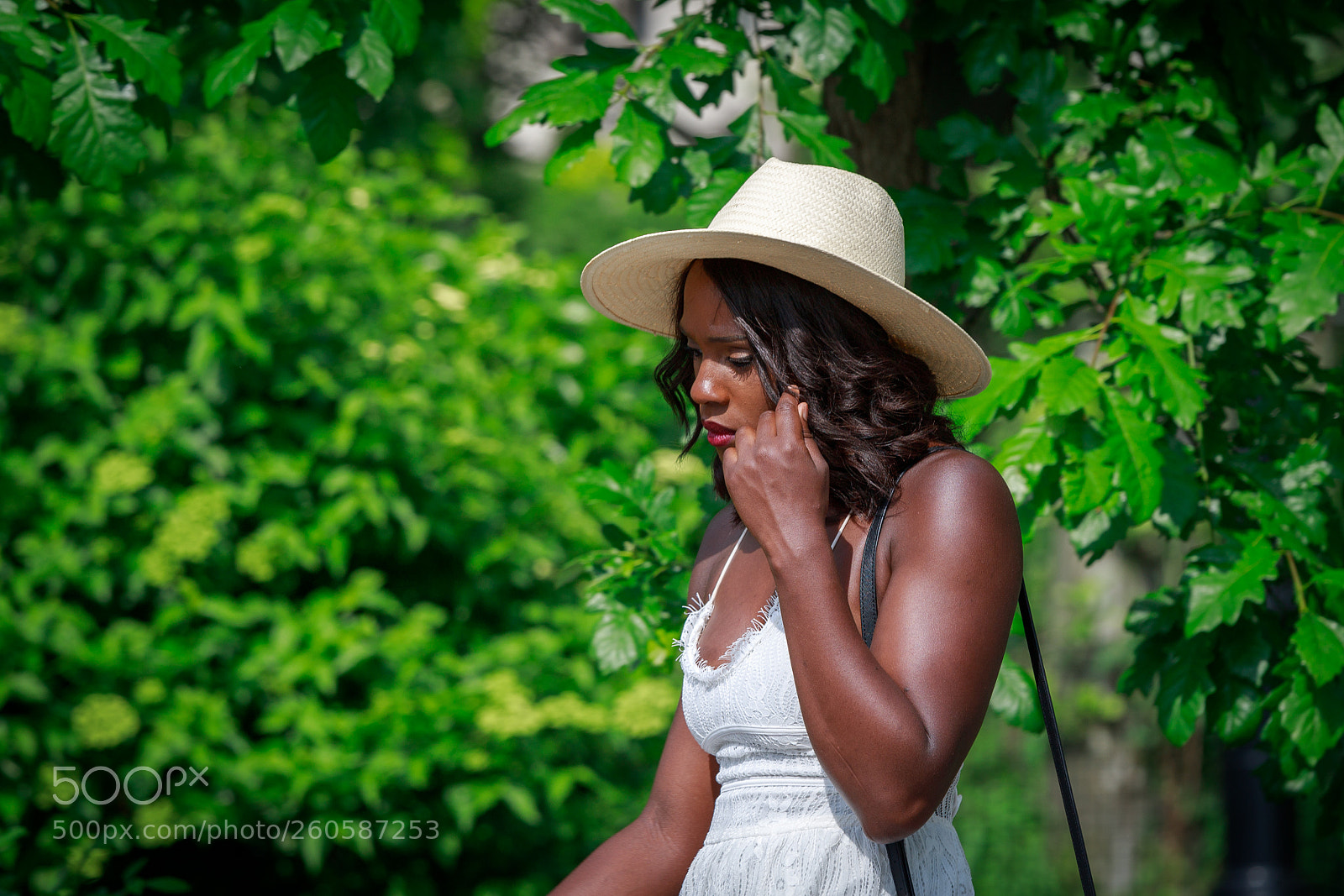 Canon EOS 6D Mark II sample photo. Summer street portrait photography