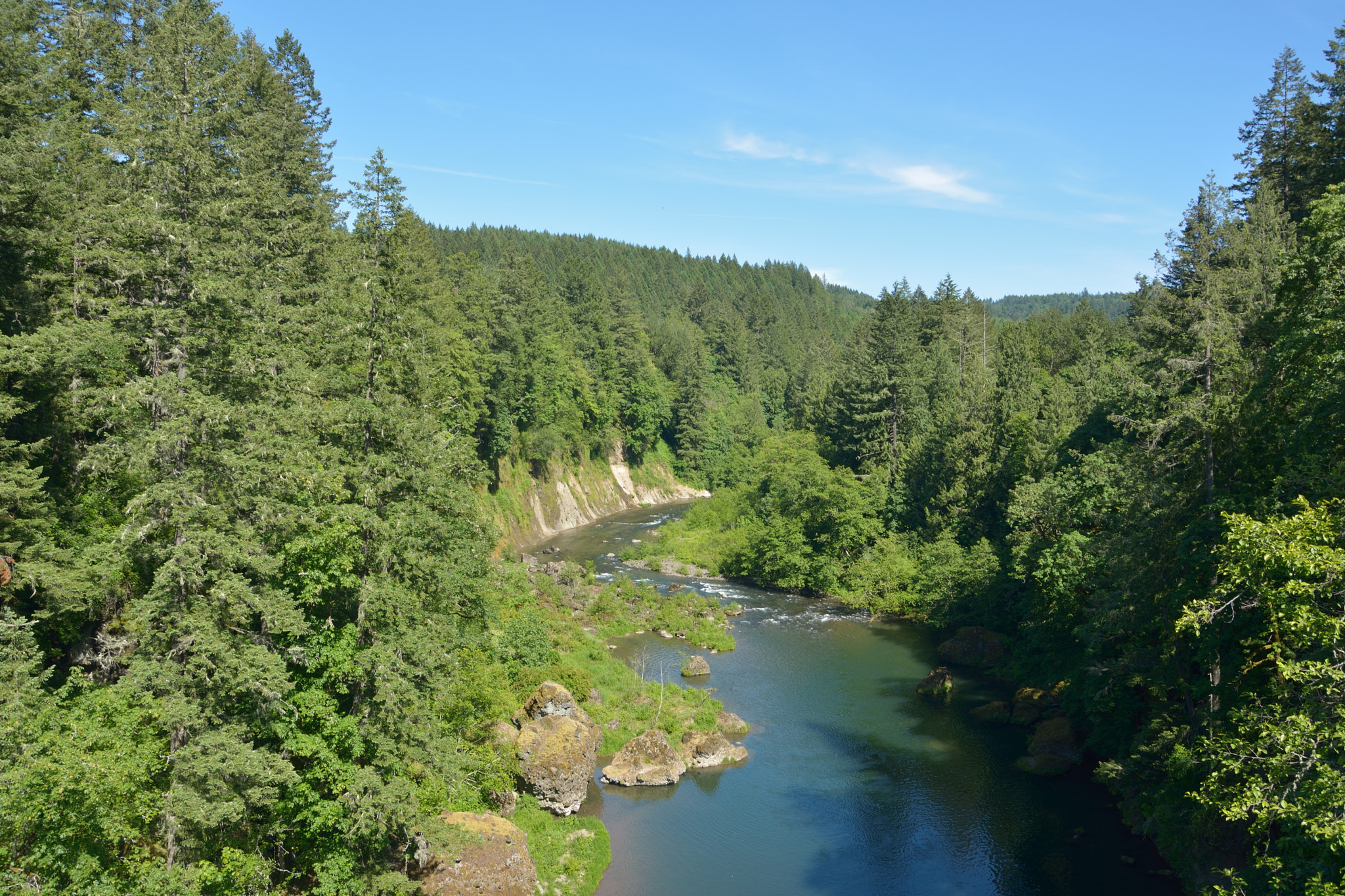 Nikon D5200 sample photo. Clackamas river photography