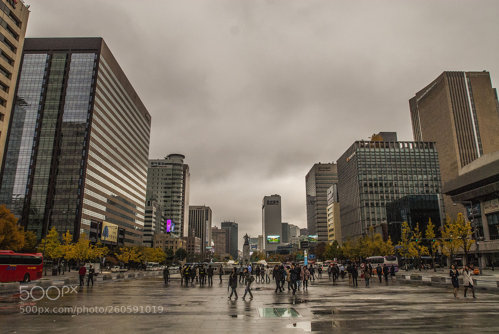 Nikon D200 sample photo. Seoul city photography