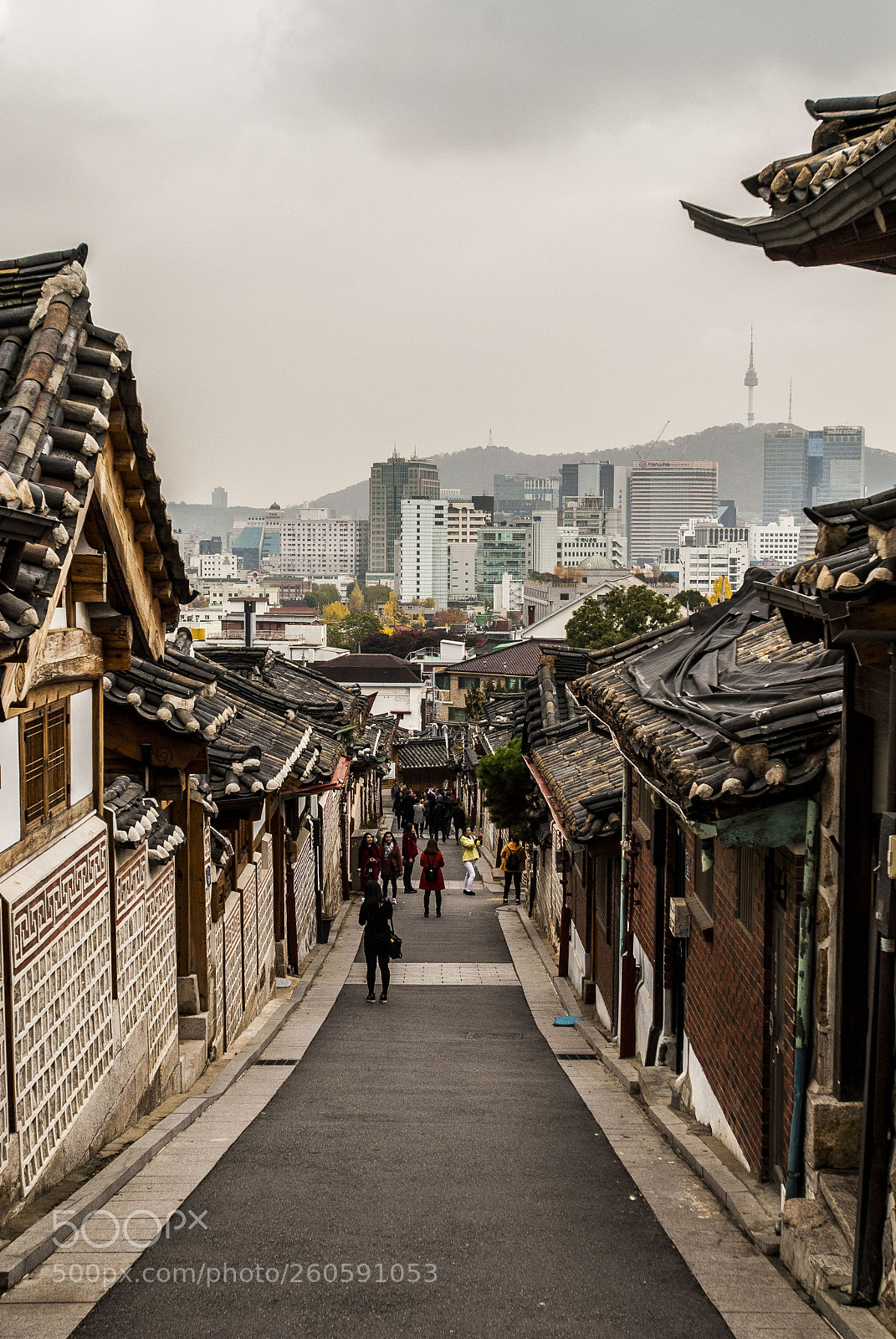 Nikon D200 sample photo. Seoul city photography