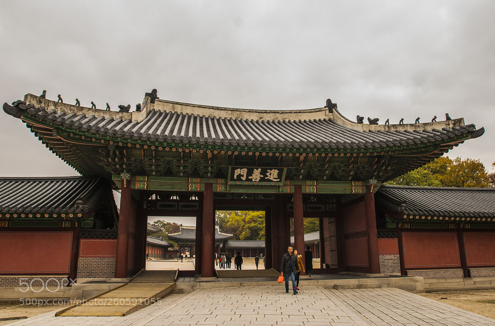 Nikon D200 sample photo. Changdeokgung palace photography
