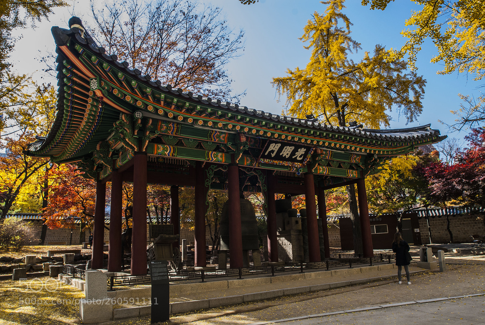 Nikon D200 sample photo. Deoksugung palace photography