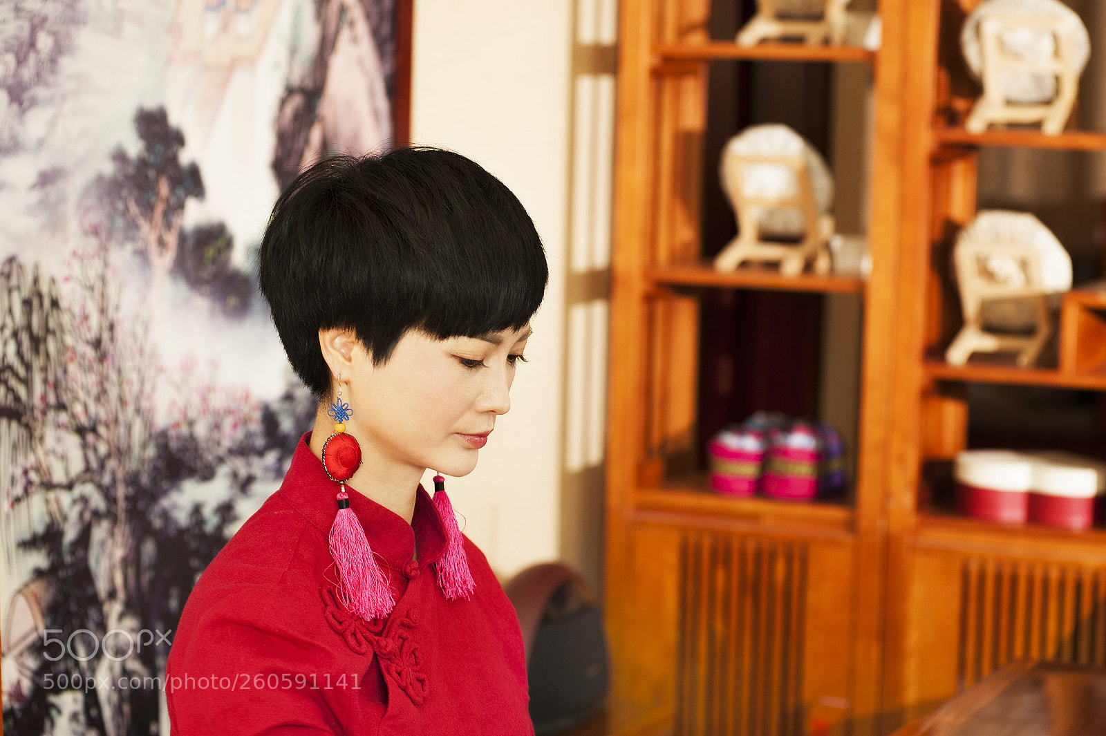Nikon D700 sample photo. 茶艺师 photography