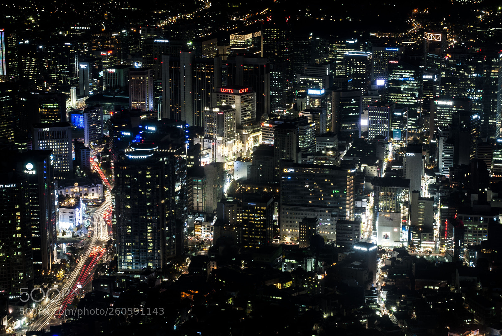 Nikon D200 sample photo. Namsan tower photography