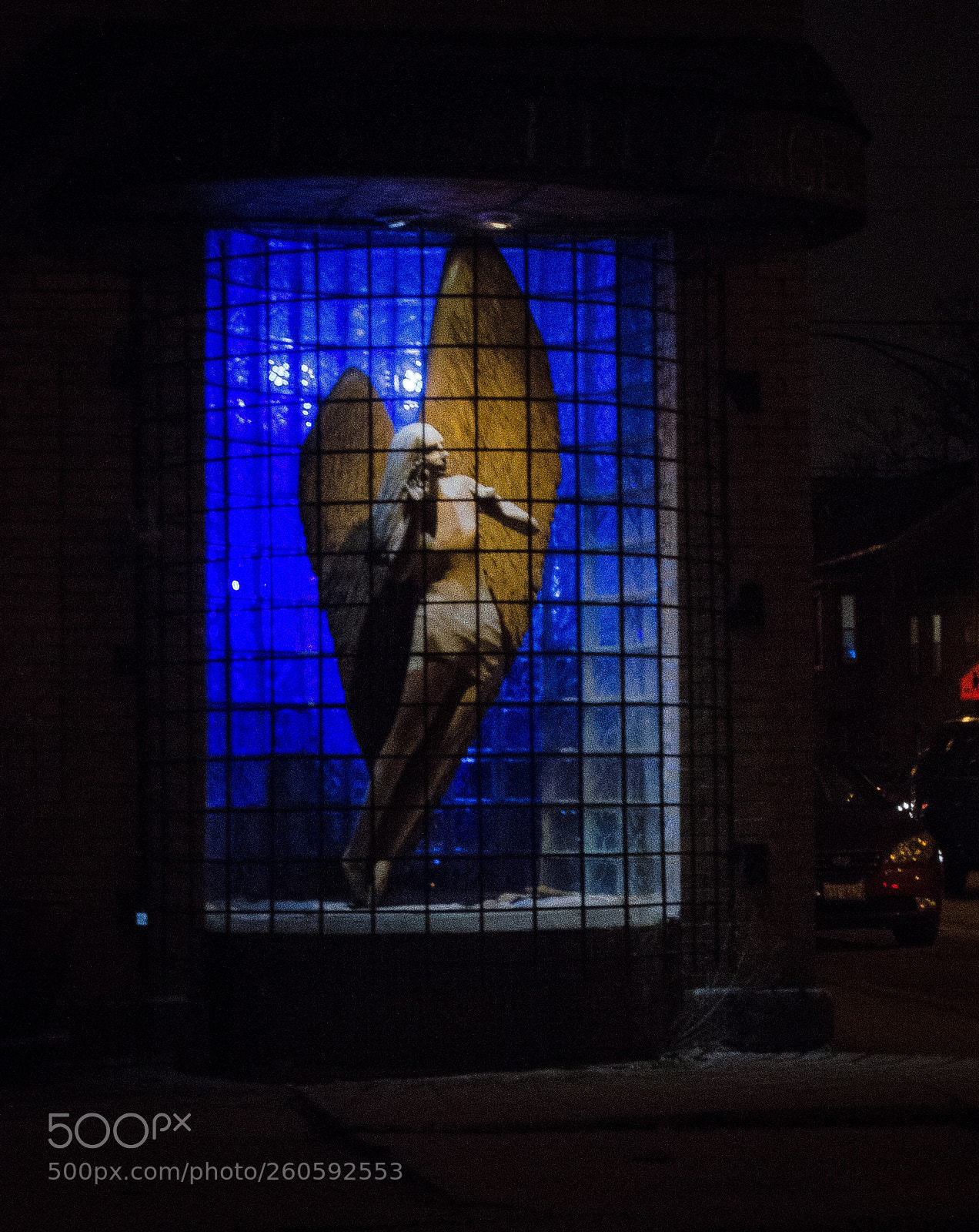 Nikon D5100 sample photo. Angel in the window photography