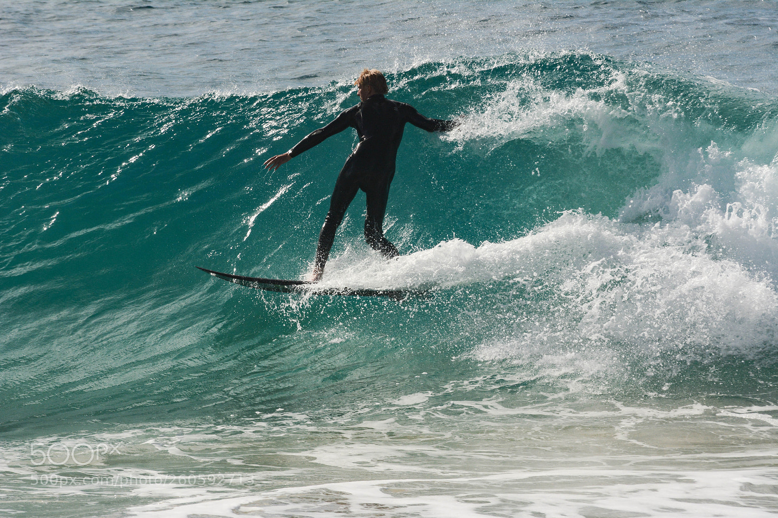 Nikon D7100 sample photo. Wave break photography