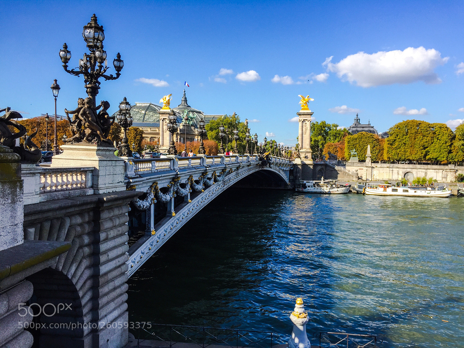 Apple iPhone 6 sample photo. Bridge in paris photography