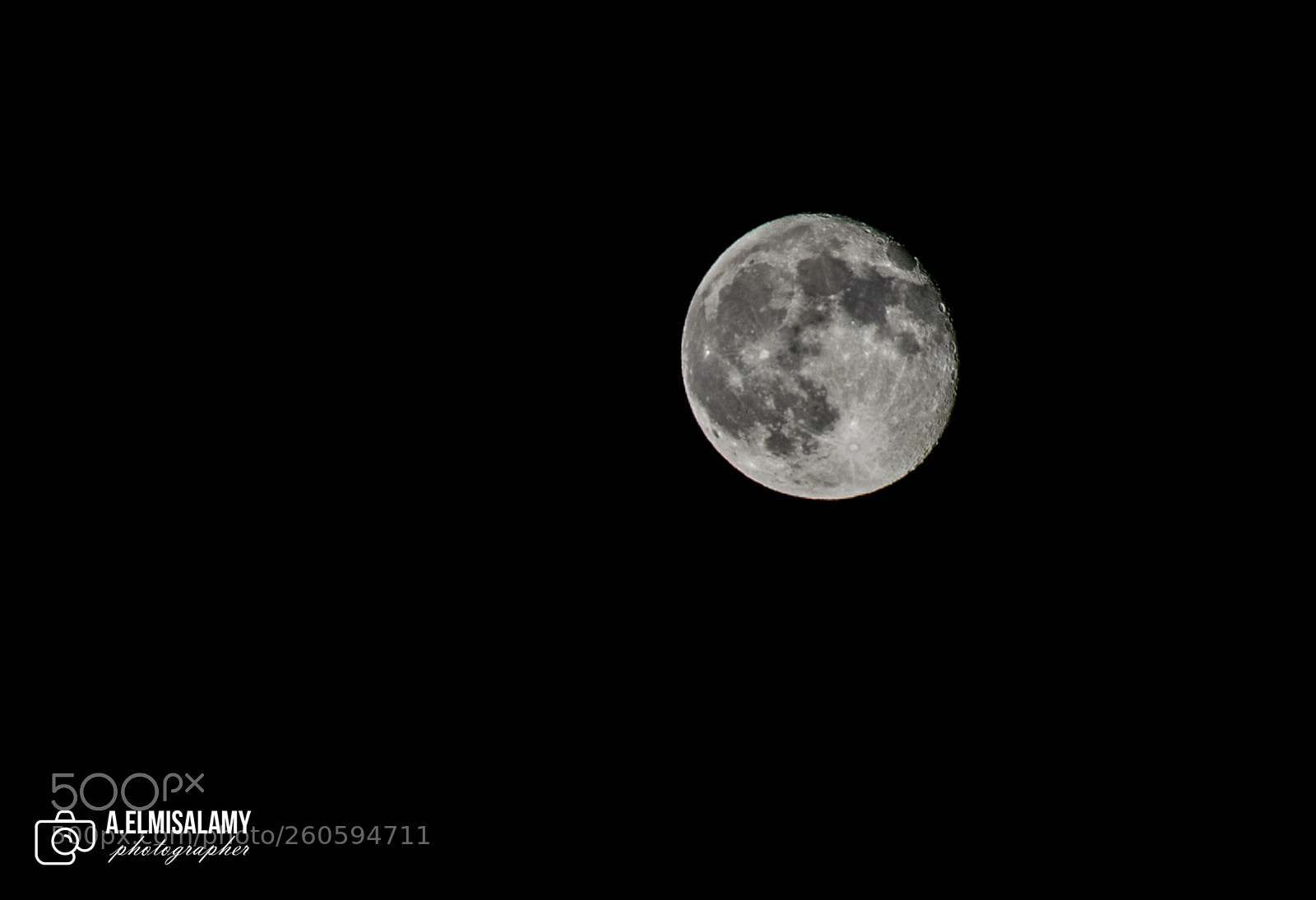 Nikon D3300 sample photo. Full moon photography