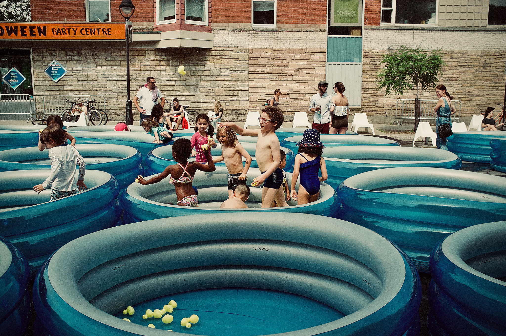 Fujifilm FinePix X100 sample photo. Pools. photography