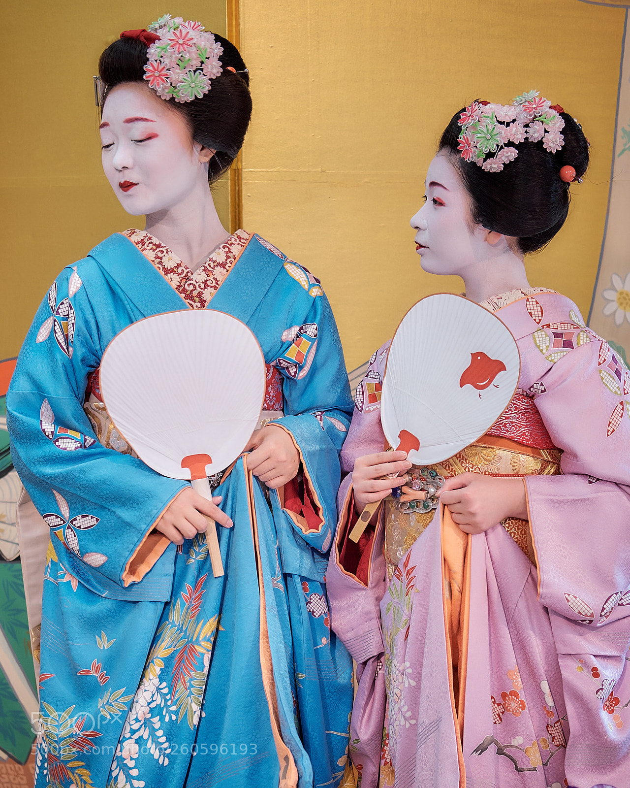 Fujifilm X-T1 sample photo. Two maiko's photography