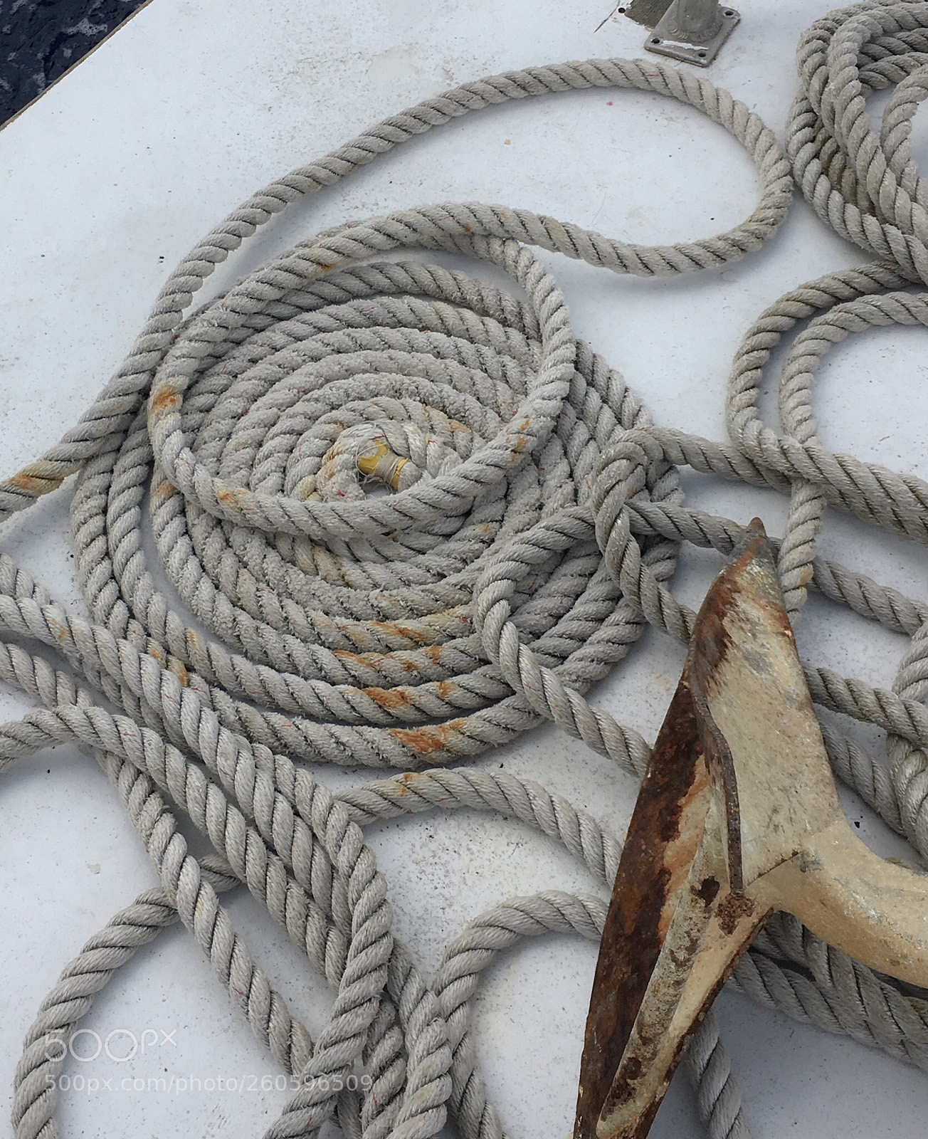 Apple iPhone 6s sample photo. Rope spiral  photography