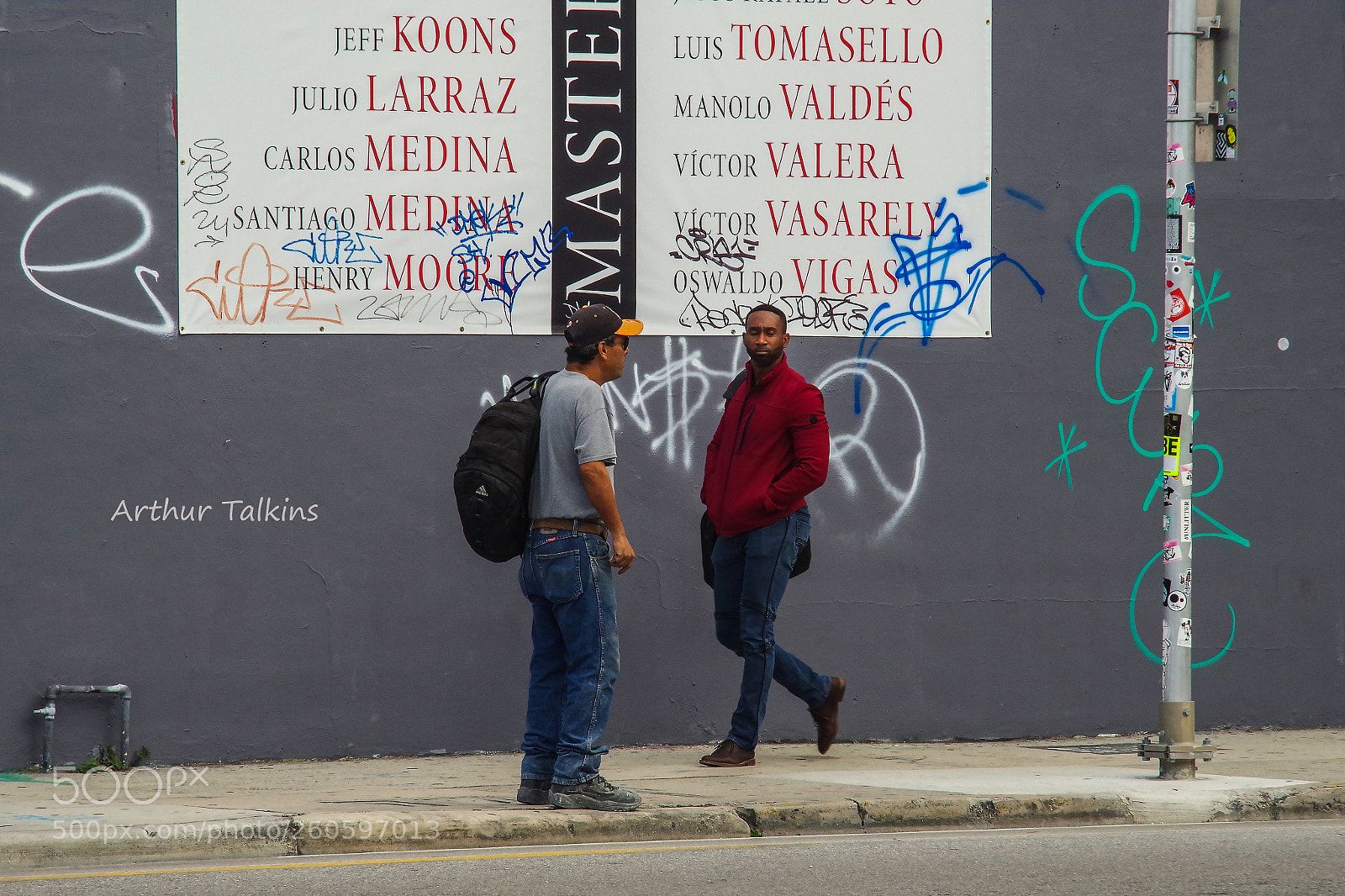 Pentax K-1 sample photo. Juxtaposed...men of different styles photography