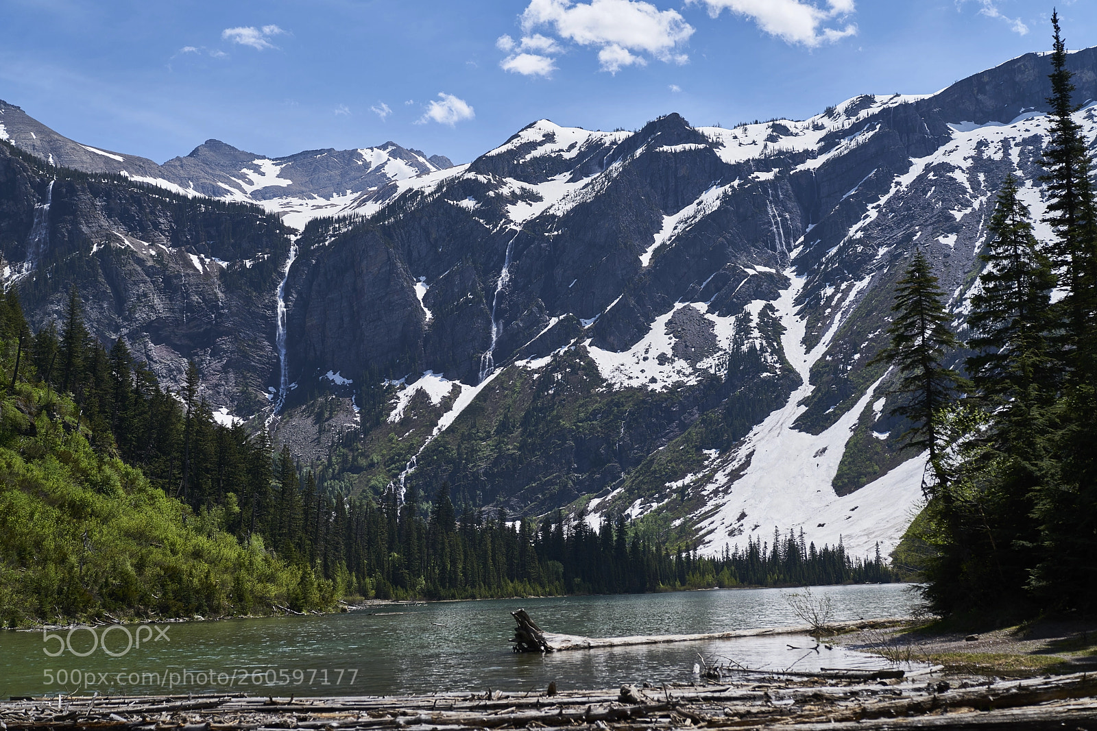 Sony a7R II sample photo. Avalanche lake, montana photography