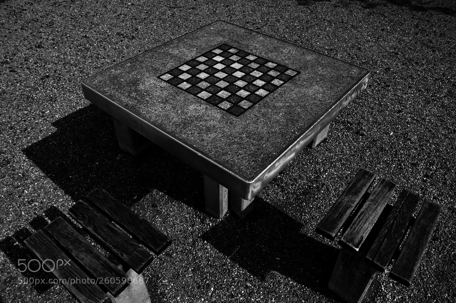 Nikon D3300 sample photo. Chess table photography