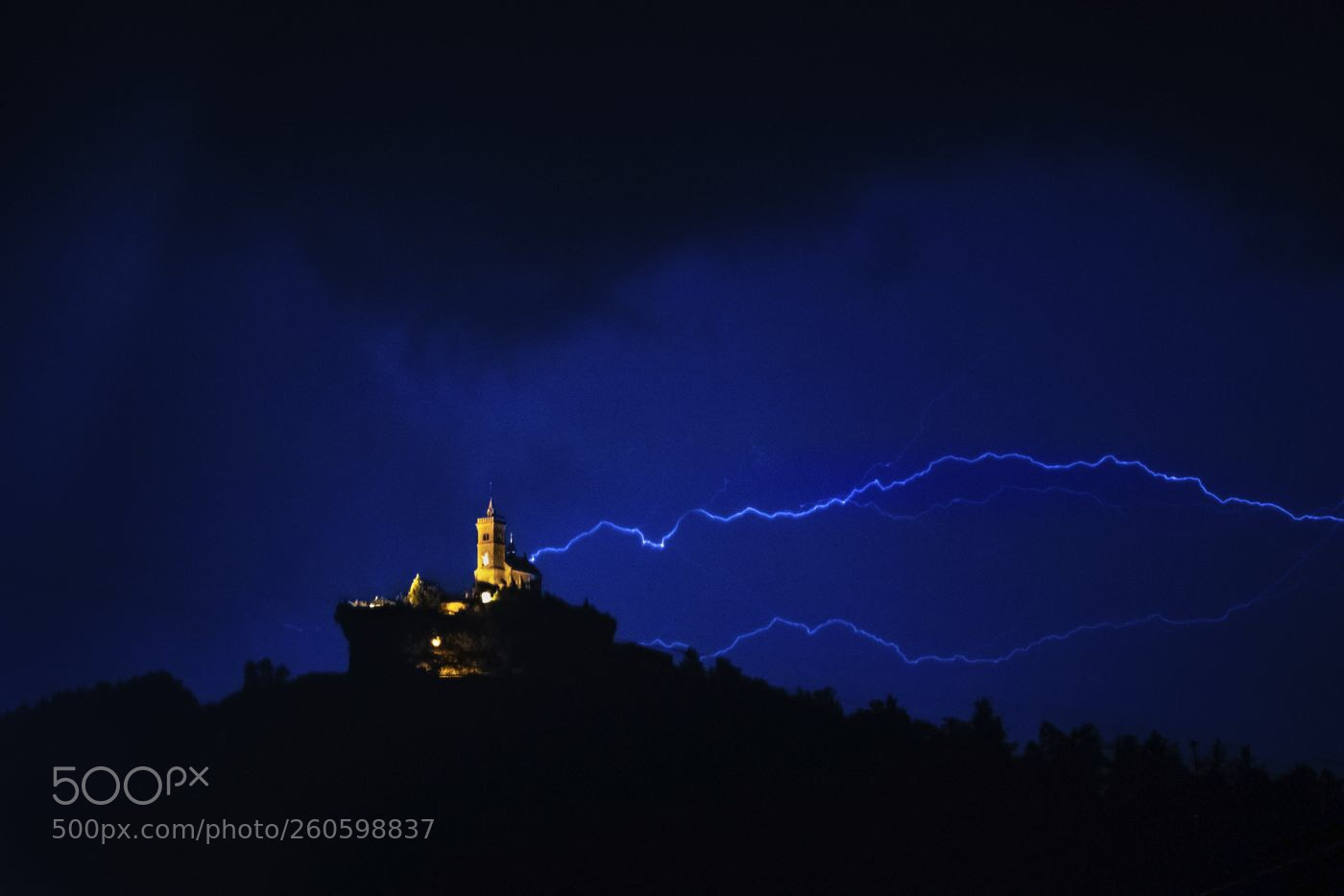 Canon EOS 80D sample photo. Storm and church  photography