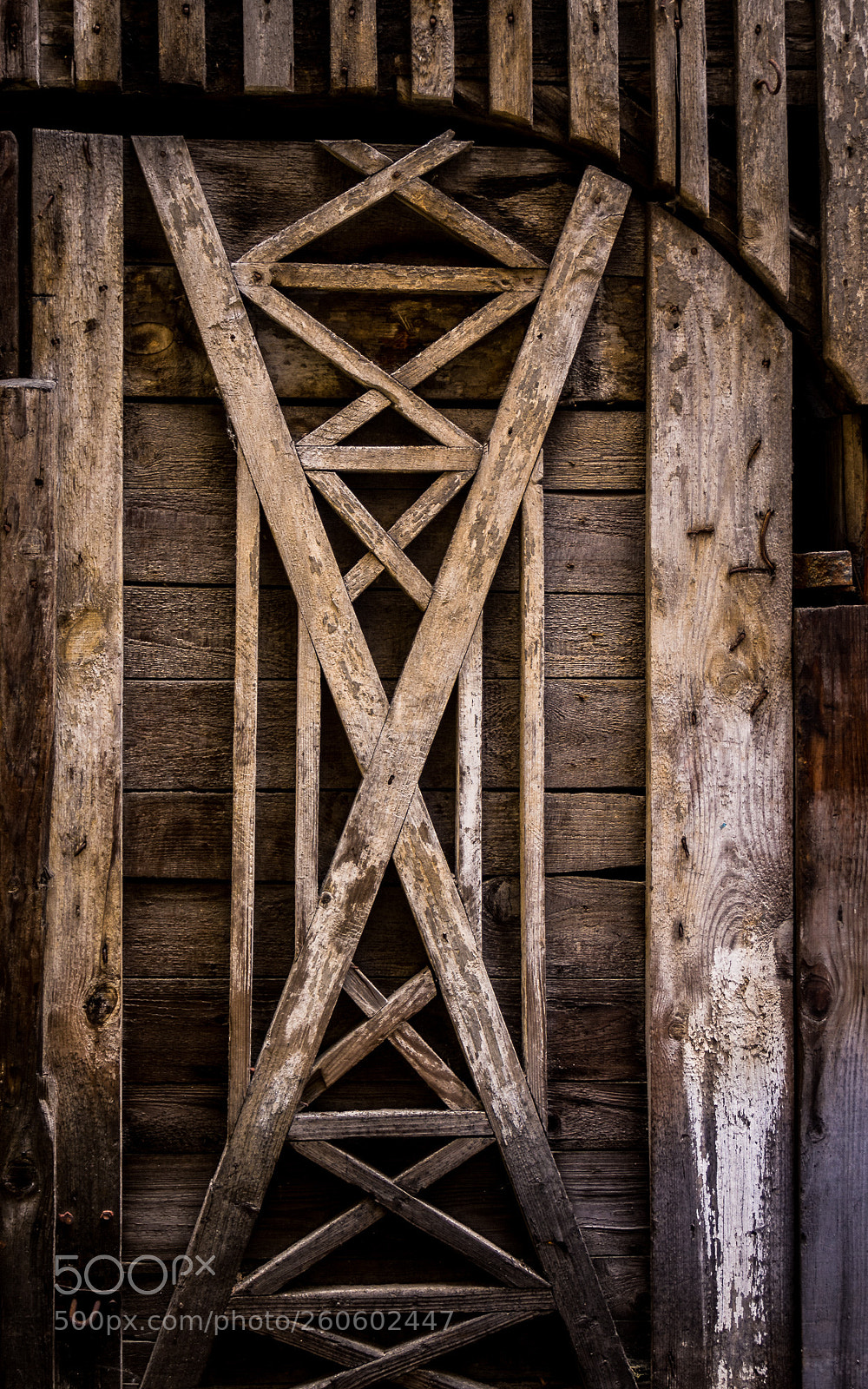 Olympus OM-D E-M10 sample photo. Wooden door photography
